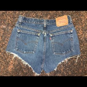 Vintage Levis Jeans Shorts